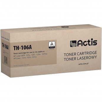Actis TH-106A toner (replacement for HP 106A W1106A; Standard; 6000 pages; black)