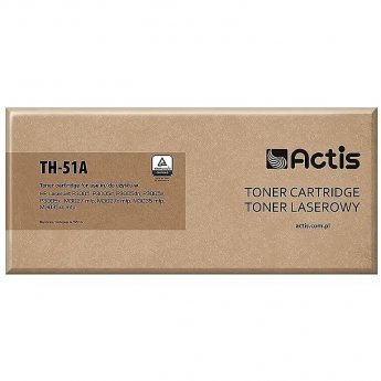 Actis TH-51A Printer Toner cartridge HP, Compatible for HP 51A Q7551A;  Standard;  6500 pages;  black.