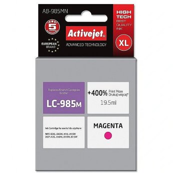 ActiveJet AB-985MN Ink (Replacement for Brother LC985M; Supreme; 19.5 ml; magenta)