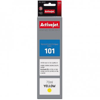 ActiveJet AE-101Y Ink (replacement for Epson 101; Supreme; 70 ml; yellow)