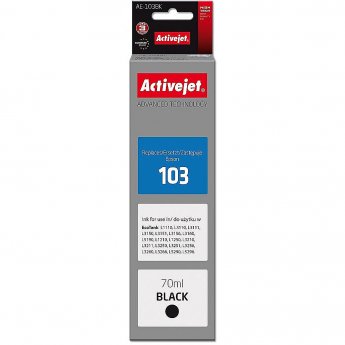 ActiveJet AE-103Bk ink (replacement Epson 103 C13T00S14A; Supreme; 70 ml; 4500, black)