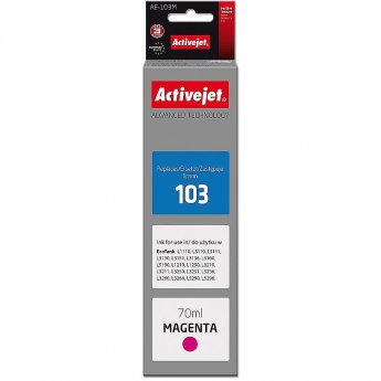 ActiveJet AE-103M Ink cartridge (replacement for Epson 103 C13T00S34A; Supreme; 70 ml; magenta)