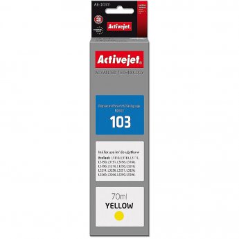 ActiveJet AE-103Y ink (replacement Epson 103 C13T00S44A; Supreme; 70 ml; yellow)