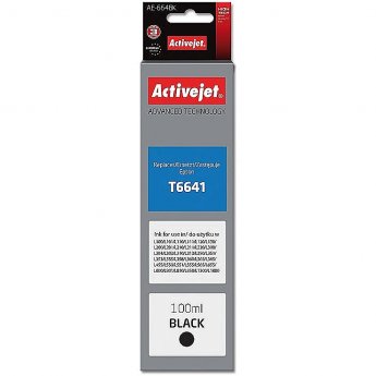 ActiveJet AE-664Bk Ink cartridge (replacement for Epson T6641; Supreme; 100 ml; black)