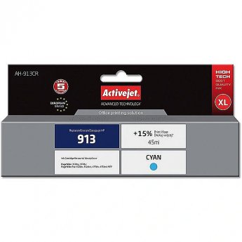ActiveJet AH-913CR (zamiennik HP 913 F6T77AE; Premium; 45 ml; niebieski)
