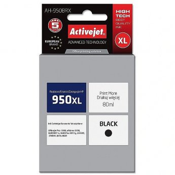 ActiveJet AH-950BRX ink (replacement for HP 950XL CN045AE; Premium; 80 ml; black)