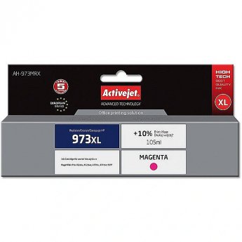 ActiveJet AH-973MRX ink (replacement for HP 973XL F6T82AE; Premium; 105 ml; magenta)
