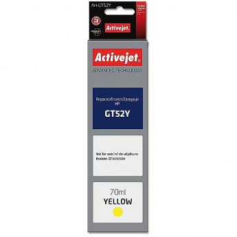 ActiveJet AH-GT52Y (zamiennik HP GT52Y M0H56AE; Supreme; 70 ml; żółty)
