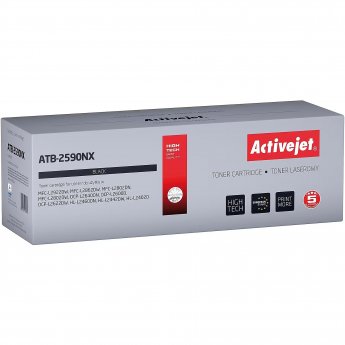 ActiveJet ATB-2590NX Toner for Brother printers; Replacement Brother TN2590XL; Supreme; 3000 pages; black)
