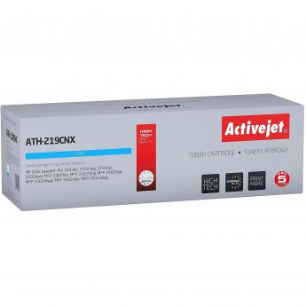 ActiveJet ATH-219CNX Toner for HP printer, replacement HP 219X W2191X; Supreme; 2500 pages; blue, with chip