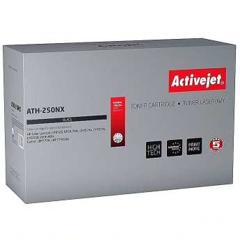 ActiveJet ATH-250NX toner (replacement for HP 504X CE250X, Canon CRG-723HB; Supreme; 10500 pages; black)