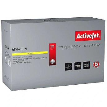 ActiveJet ATH-252N Toner (replacement for HP 504A CE252A, Canon CRG-723Y; Supreme; 7000 pages; yellow)
