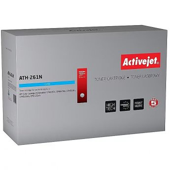 ActiveJet ATH-261N toner (replacement for HP CE261A; Supreme; 11000 pages; cyan)
