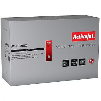 ActiveJet ATH-360NX toner (replacement for HP 508X CF360X; Supreme; 12500 pages; black)