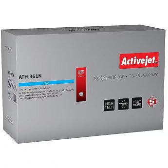 ActiveJet ATH-361N toner (replacement for HP 508A CF361A; Supreme; 5000 pages; cyan)