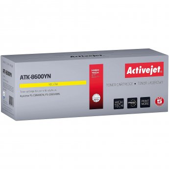 ActiveJet ATK-8600YN toner (replacement for Kyocera TK-8600Y; Supreme; 20000 pages; yellow)