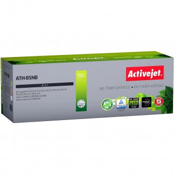 ActiveJet BIO Activejet ATH-85NB toner for HP, Canon printers, Replacement HP 85A CE285A, Canon CRG-725; Supreme; 2000 pages; black. ECO Toner.