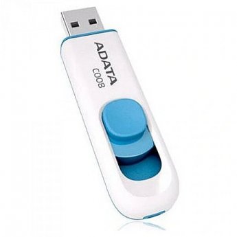 ADATA Classic C008, 64GB, White & Blue