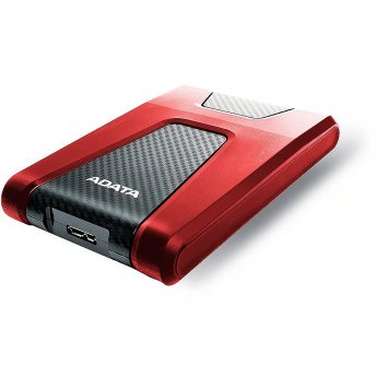 ADATA HD650, 2TB, Red