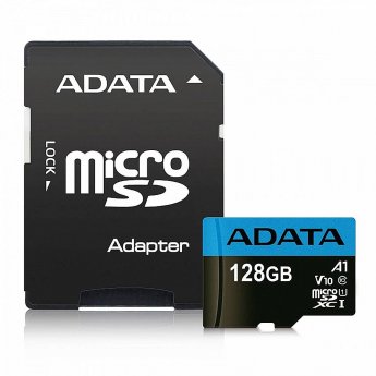 ADATA microSDXC, 128GB + SD Adapter