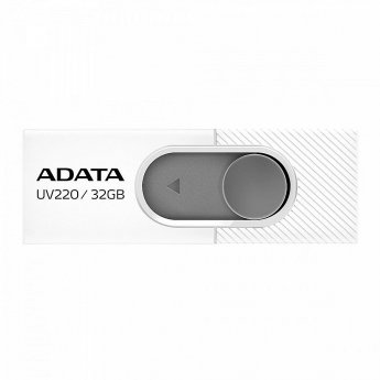 ADATA UV220, 32GB, White & Grey