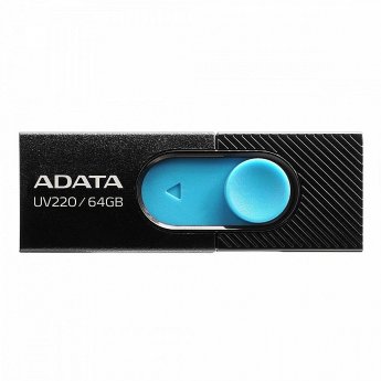 ADATA UV220, 64GB, Black & Blue