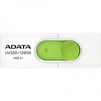 ADATA UV320, 128GB, White & Green