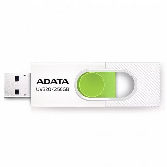 ADATA UV320, 256GB, White-Green