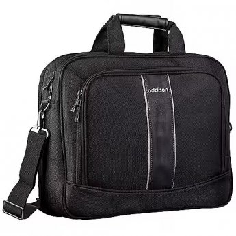 Addison 309015 notebook case 39.6 cm (15.6") Briefcase Black