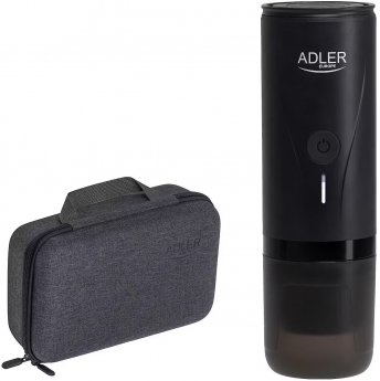 Adler AD 4400 Portable Electric Pressure Coffee Maker, Black