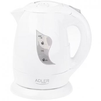 Adler Adler, 850 W, 1 L, white - Kettle