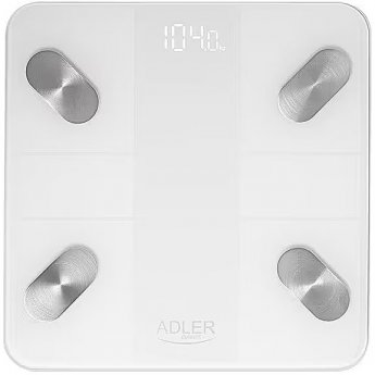 Adler Electronic bathroom scale Adler AD 8186 white