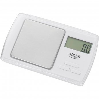 Adler Precision scale AD 3161 Maximum weight (capacity) 0.5 kg, Accuracy 0.01 g, White