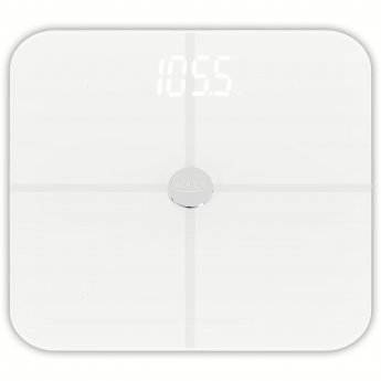 Adler Smart Bathroom Scale | AD 8187 | Maximum weight (capacity) 180 kg | Accuracy 100 g | Body Mass Index (BMI) measuring | White