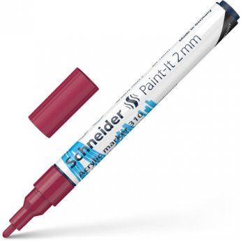 Akrila marķieris SCHNEIDER Paint-it 310, 2mm, bordo