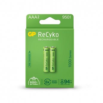 Akumulatori GP HR03 (AAA) 1000mAh, 2 gab./iepak.