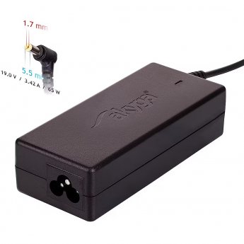 Akyga AK-ND-06 power adapter/inverter Indoor 65 W Black