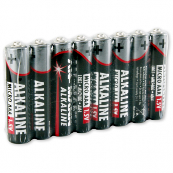 Alkaline Batterijas, Micro, AAA, LR03, 8 gab.