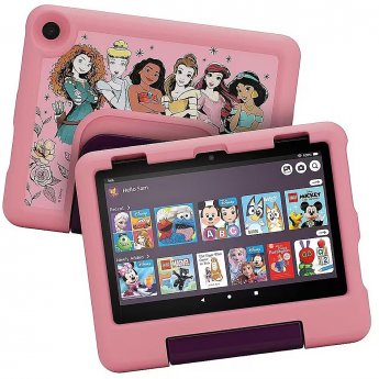 Amazon Fire HD 8 Kids 32GB (2024), disney princess