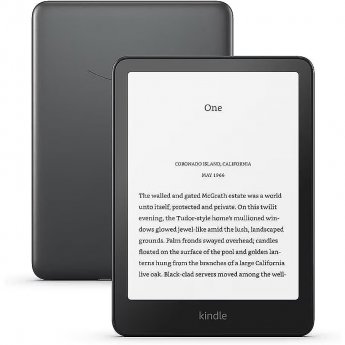 Amazon Kindle Paperwhite 2024 12th Gen Signature Edition, 32GB, Metallic Black