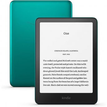 Amazon Kindle Paperwhite 2024 12th Gen Signature Edition, 32GB, Metallic Jade