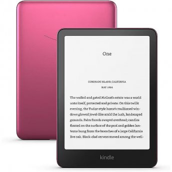 Amazon Kindle Paperwhite 2024 12th Gen Signature Edition, 32GB, Metallic Raspberry