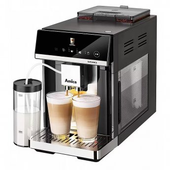Amica CM 7011, Coffe machine Elegance, Black