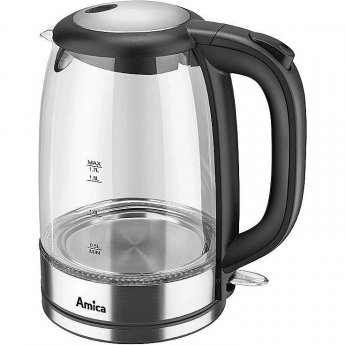 Amica KD2050, Glass/Silver