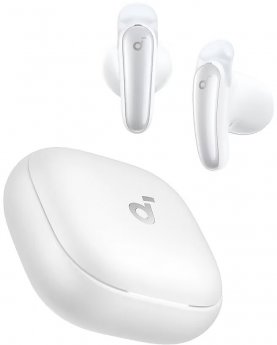 Anker Soundcore Earbuds | Liberty | Bluetooth | Semi-in-ear | Microphone | White | Noise canceling | Wireless