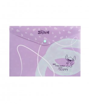 Aploksnes tipa mape ar aizdari COOLPACK STITCH, A4, PP