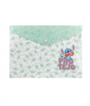 Aploksnes tipa mape ar aizdari COOLPACK STITCH, A4, PP