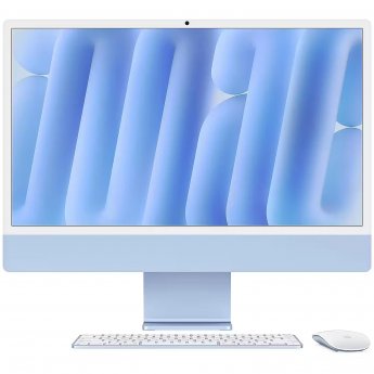 Apple iMac - M4 (10/10) | 24" | 16GB | 1TB | Niebieski