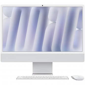 Apple iMac - M4 (8/8) | 24" | 16GB | 512GB | Srebrny | Num | TouchID