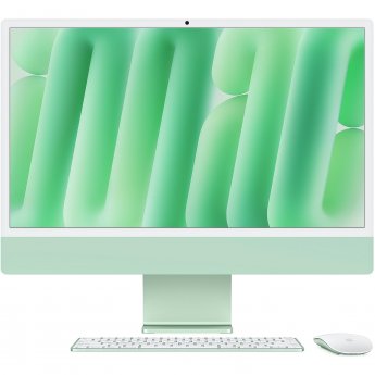 Apple iMac 24” 4.5K, Apple M4 10C CPU 10C GPU, 16GB, 512GB, Green, RUS